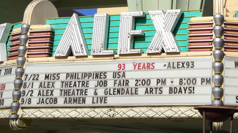 The Alex Theatre, Glendale, California, United States